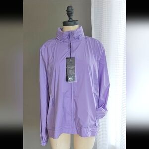 NWT HEAD Golf Windbreaker - Lilac Sz L